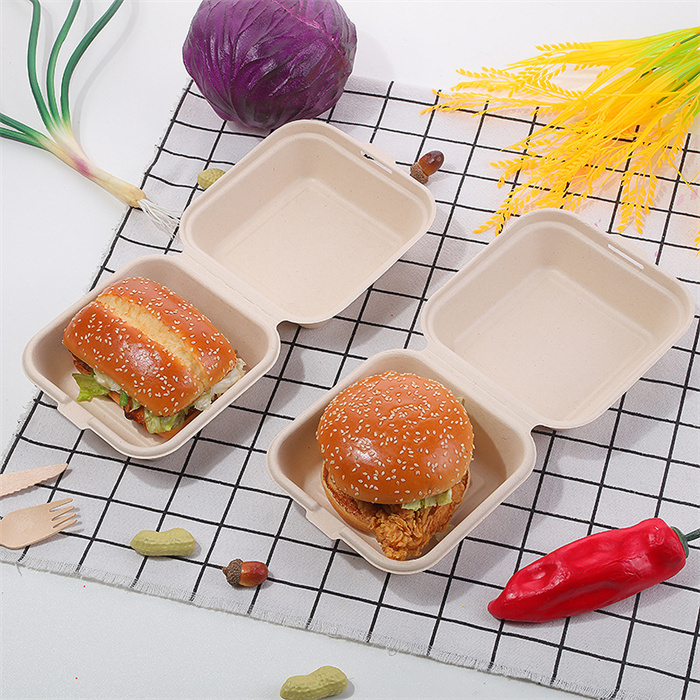 hamburger box clamshell from DisposablesInc.com. The best import service in China. Import your disposable items and products from us.